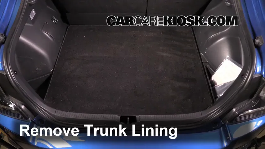 2015 Scion tC 2.5L 4 Cyl. Jack Up Car Use Your Jack to Raise Your Car